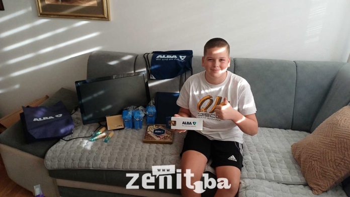 ALBA Zenica nagradila 11-godišnjeg dječaka