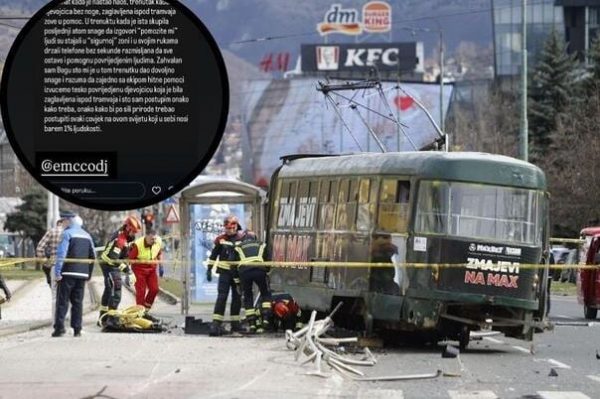 Herojski čin nakon nesreće: Zet Edina Džeke pomagao povrijeđenima