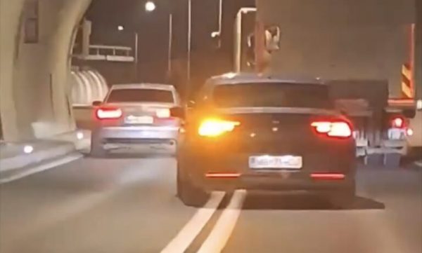 Rizično preticanje u tunelu kod Zenice: Policija brzo reagovala