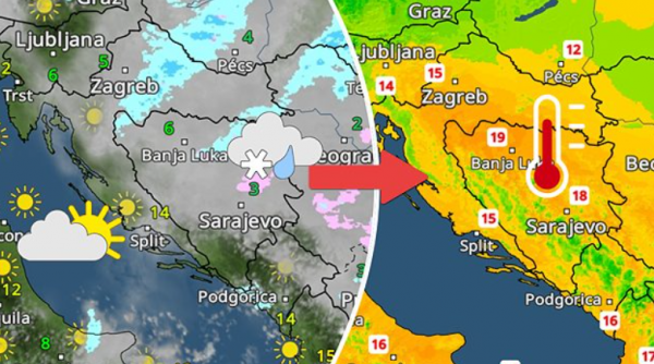 Detaljna prognoza za BiH
