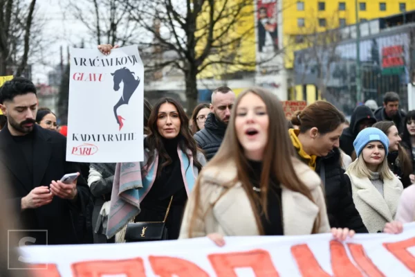 Veliki protesti u Sarajevu: Hana Hadžiavdagić Tabaković podržala okupljene građane