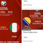 Euforija u BiH: Karte za meč s Italijom nestale, preprodaja cvjeta