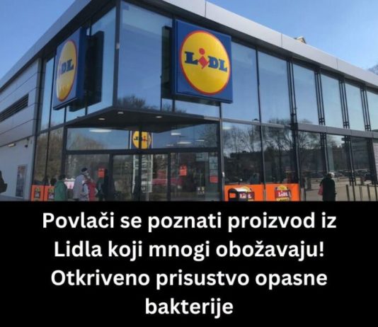 Lidl iz prodaje povukao proizvod koji sadrži bakteriju: Svi koji su ga kupili mogu dobiti povrat novca