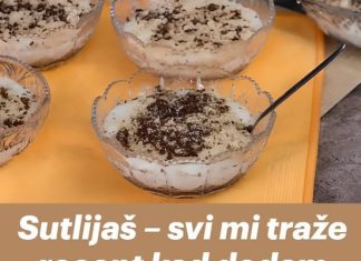 Sutlijaš – svi mi traže recept kad dodam ovaj sastojak!
