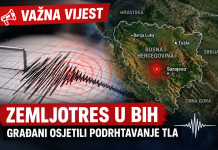 Građani osjetili podrhtavanje: Zemljotres detektovan i na širem području Tuzle