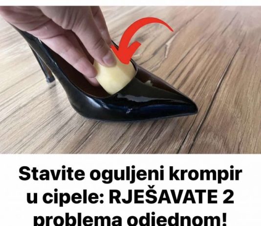 Stavite Oguljeni krompir u cipele: RJEŠAVATE 2 problema Odjednom!
